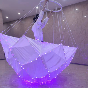 Abito con Fiori LED Luminosi, Costume da Ballo Illuminato per <span class=keywords><strong>Spettacoli</strong></span> e Intrattenimento sul Palco - Product Image 1