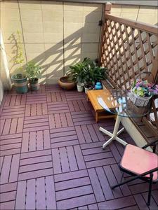 Dalles de terrasse en plastique pour l'extérieur, résistantes aux intempéries, dalles de terrasse emboîtables - Product Image 3