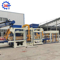 Machine de fabrication de blocs de béton hydraulique entièrement automatique à production massique QT12-15, ligne de production de briques de 28 000 pièces à vendre