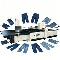Machine de découpe automatique de tissus textiles, moteur de haute précision, capacité de production de 120 m/min pour tissus multicouches