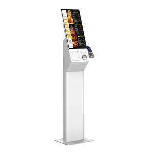 Thiết kế mới LKS 21.5 inch tự đặt hàng kiosk với máy quét QR 80 mét Máy in nhiệt cho nhà hàng thức ăn nhanh đặt hàng - Product Image 3
