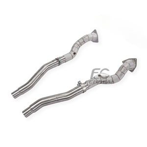 Tubería de Escape Aislada de Alto Flujo OEM SS304 para <span class=keywords><strong>Ferrari</strong></span> <span class=keywords><strong>FF</strong></span>/GTC4 Lusso 6.3L V12, Sistema de Escape para Automóvil, Venta al Por Mayor de Fábrica - Product Image 3
