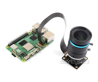 Módulo de cámara de alta sensibilidad IMX477 de 12,3 MP para Raspberry Pi 5 CM4 Jetson Nano AI Machine Vision con visión nocturna de la IR-CUT