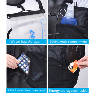 Chaleco de Hidratación Portátil de Nailon para Correr, Mochila de Gran Capacidad para Senderismo, Actividades al Aire Libre, Correr y Ciclismo - Product Image 3