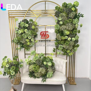 ดอกไม้ประดิษฐ์ LEDA ดีไซน์ใหม่ ดอกไม้สีแดง ตกแต่งซุ้มโค้ง ดอกไม้ต้อนรับสำหรับงานแต่งงาน - Product Image 1