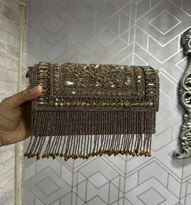 Bolso Bandolera Pequeño de Paja Trenzada con Diseño de Cerezas, Hecho a Mano, para Mujer, Novedad de Verano - Product Image 5