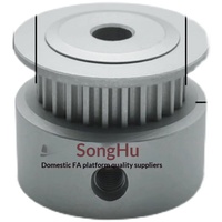 SH-HTPA23S2M040-K-P-d3 Poulie de distribution synchrone à dents pour moteur, avec 2 à 6 trous, en stock, STD S2M