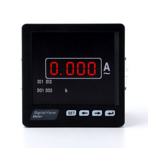 Medidor de corriente <span class=keywords><strong>digital</strong></span> monofásico RS485 Modbus AC amperímetro 96*96mm medidor de panel de pantalla LED, 1 unidad - Product Image 1