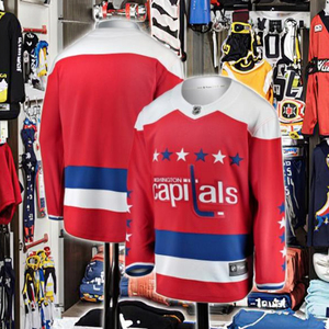 Seragam Jersey hoki es internasional untuk tim cetak Digital 100% katun organik uniseks dewasa - Product Image 1