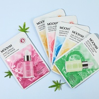 Masque Facial Coréen de Beauté en Gros d'Usine, Produits de Soin Visage et Peau, Masque Tissu Or 24k