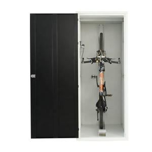 Casier à vélo en acier étanche personnalisé armoire publique de stockage de vélo en plein air casier de sécurité dans le garage casiers à vélo verticaux - Product Image 1