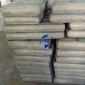 Tampon de désembuage en treillis métallique tricoté AMACS Standard 7CA/3BA Technique tissée Grilles de support standard Coupe Traitement de soudage inclus - Product Image 2