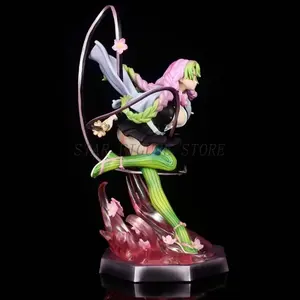 GK Kanroji <span class=keywords><strong>Mitsuri</strong></span> Action Figure Statue 22cm PVC Nouvelle Collection <span class=keywords><strong>Figurine</strong></span> Ornements Modèle Jouets - Product Image 5