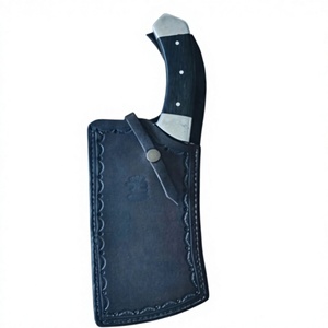 Couteau de boucher artisanal 2026 en acier à haute teneur en carbone, manche en bois personnalisé, embout en acier, couteau de cuisine professionnel en acier au carbone - Product Image 3