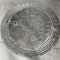 Couvercle de manhole résistant aux intempéries avec surface antidérapante