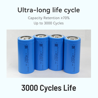 Batterie au sodium-ion Exliporc NAS 3V 4.5Ah 13.5Wh neuve, cellule cylindrique 32700, 3000 cycles, -10~45°C, prix en gros