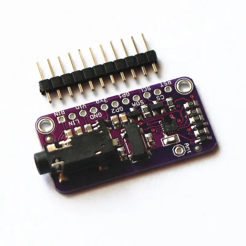 Taidacent I2C ميكروفون لاسلكي رقمي مراقبة Si4713 جهاز بث راديو استريو إف إم وحدة مع RDS/RDBS