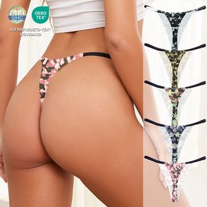 0313Y Lingerie di Lusso, Perizoma Sexy in Seta Ghiaccio per Donne, Intimo Morbido, Sottile, Traspirante e Confortevole, Biancheria Intima Premium, Bikini - Product Image 2