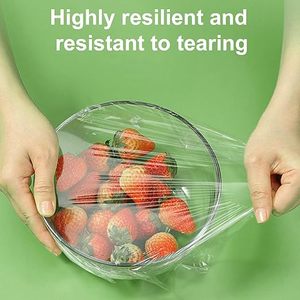 Envoltura de Plástico para Alimentos Huamaohengchun, Paquete Individual, Envoltura de Plástico para Cocina, Libre de BPA, Transparente, para Uso Doméstico y Comercial, Servicio de Alimentos - Product Image 5