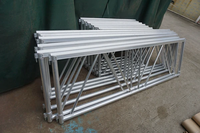 Plate-forme de scène en aluminium simple réglable RK Support de plate-forme de scène pliante extérieure pour présentoir de scène
