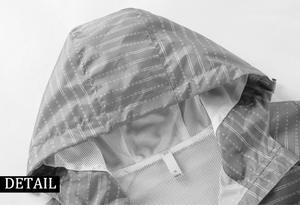 Veste coupe-vent pour hommes OEM vente en gros de tenues athlétiques veste de survêtement à capuche décontractée personnalisée pour hommes stylés - Product Image 3