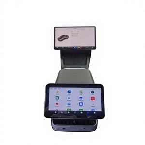 Climatiseur 4G LET pour toutes les <span class=keywords><strong>Tesla</strong></span> modèle <span class=keywords><strong>3</strong></span> modèle Y AC panneau virtuel arrière siège <span class=keywords><strong>CockPit</strong></span> LCD voiture compteur de vitesse écran Android - Product Image 1