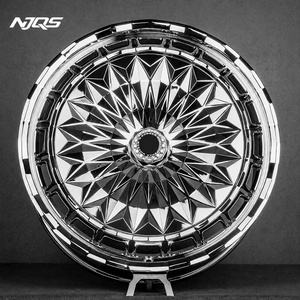 Ruedas Forjadas NJQS de Aleación para Autos, Nuevas 5x112 5x114.3 5x100, Accesorios para <span class=keywords><strong>Mini</strong></span> <span class=keywords><strong>Cooper</strong></span>, Smart, SUV de Lujo y Camionetas - Product Image 6