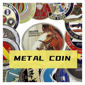 Personalised Custom 3D Zinc Alloy Enamel Coin Challenge Metal Coins Souvenir
