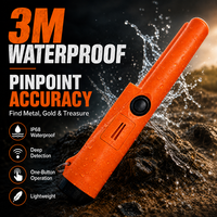 Détecteur de métaux professionnel subaquatique portable, étanche IP68, 10 pieds sous l'eau, 360° °   Détection pour la recherche de trésors