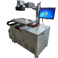 Machine de marquage laser UV mobile grand format pour plaques de lampes, machine de gravure laser UV pour plaques d'éclairage
