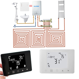 Modern Tuya akıllı termostat ısıtıcı büyük ekran programlanabilir duvar-asılı radyant ısı panelleri PC gaz su - Product Image 6