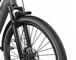 Bicicleta Eléctrica Urbana de 8 Velocidades con Asistencia de Pedaleo Inteligente, Motor Trasero de Carga Rápida, Freno Hidráulico con Sensor de Torque de Diseño Especial y Portaequipajes Trasero - Product Image 6