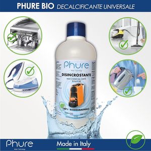 Phure Biodegradable <b>Liquid</b> Descaler 500ml for <b>Coffee</b> Machines and Kettles - Product Image 3