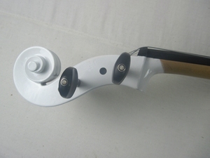 Instrumento de cuerda de diseño personalizado de violonchelo eléctrico sólido de color blanco de alta calidad marca Sinomusik hecho en China - Product Image 6