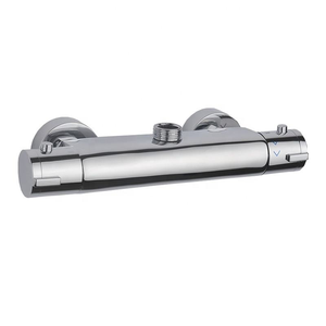 Simple Convenient Wall Mounted Brass Chrome Bath <strong>Shower</strong> Mixer Brass <strong>Thermostatic</strong> Faucet <strong>Thermostatic</strong> Mixer - Product Image 2