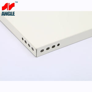 Étagère en métal peint et réglable, 50 pièces, tablette de étagère à angle fendu en acier, plaque pour magasin, <span class=keywords><strong>garage</strong></span>, ménage - Product Image 6