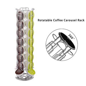 Soporte giratorio para 24 cápsulas de café para oficina en casa, soporte de torre para cápsulas de café <span class=keywords><strong>Dolce</strong></span> <span class=keywords><strong>Gusto</strong></span> - Product Image 3