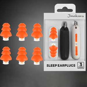 <span class=keywords><strong>Tapones</strong></span> <span class=keywords><strong>para</strong></span> los <span class=keywords><strong>Oídos</strong></span> Cilíndricos de Silicona Resistentes al Ruido Imebobo, Plegables, Intrínsecamente Seguros <span class=keywords><strong>para</strong></span> Nadar y Festivales de Música - Product Image 1