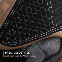 Gants thermiques d'extérieur personnalisés avec logo, antidérapants, pour la randonnée, le cyclisme et les sports d'hiver