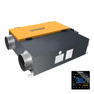 Sistema HVAC ERV montado en el techo Máquina de ventilación de recuperación de calor HRV con filtro HEPA de ahorro de energía Material metálico - Product Image 2