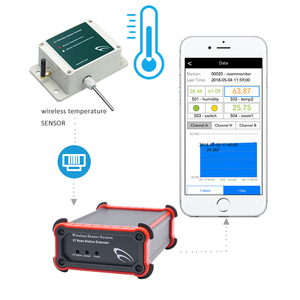 Capteur de température sans fil industriel, dispositifs intelligents IoT, capteur de température sans fil en ligne - Product Image 2