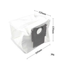 Accessoires et pièces pour aspirateur robot compatibles avec Roborock Q10 S5/VF : brosse principale, brosse latérale, sac à poussière, filtre HEPA, tampon de nettoyage