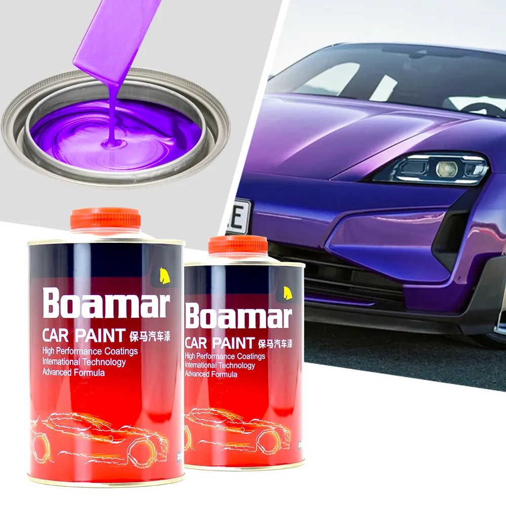 Fournisseur de peinture automobile Revêtement de finition automobile en gros Couleurs de peinture pour voiture