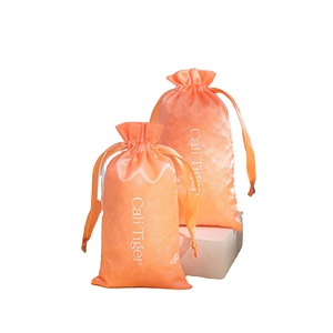 Sacs d'emballage en satin pour bijoux en gros, sacs de rangement, pochettes en tissu satiné, personnalisation - Product Image 3