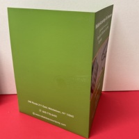 Classeur papier A4 personnalisé Spot Uv logo Fichiers de présentation de l'immobilier Dossiers de présentation scolaire pour document