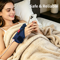 Enveloppe chauffante portable USB 5V pour gaine tendineuse, 3 niveaux de température, pour soulager les douleurs au poignet, idéale pour cliniques, employés de bureau et soins à domicile