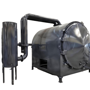 آلة تحلل حراري جديدة لصنع الفحم الحيوي فرن كربنة بلا دخان محرك داخلي من الفولاذ المقاوم للصدأ - Product Image 1