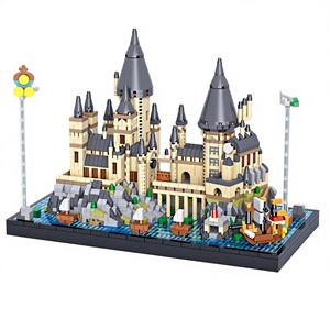 ZHE GAO Set di Costruzioni DIY Lezi Magic World, Blocchi ABS Animali e Natura, 2744 Pezzi, Età <span class=keywords><strong>8</strong></span>+, Unisex LZ8339 - Product Image 4