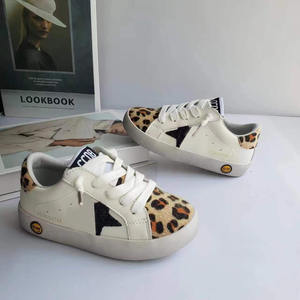 Scarpe da ginnastica leopardate per bambini con stampa ghepardo in stile occidentale - Product Image 1