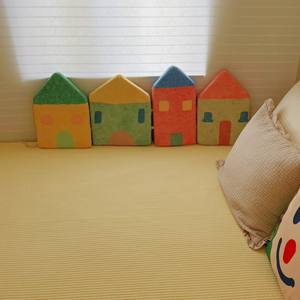 Sac de lit douillet en coton de style nordique pour chambre de bébé, décoration intérieure, anti-choc, avec motif de dessin animé brodé, couette en coton PP - Product Image 3